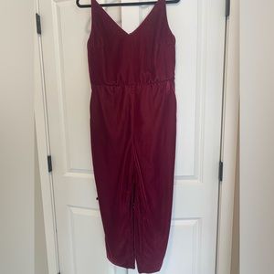 Banana Republic velvet romper, Size 6